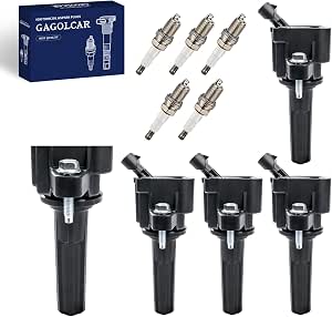 GAGOLCAR Coil and Plug Set