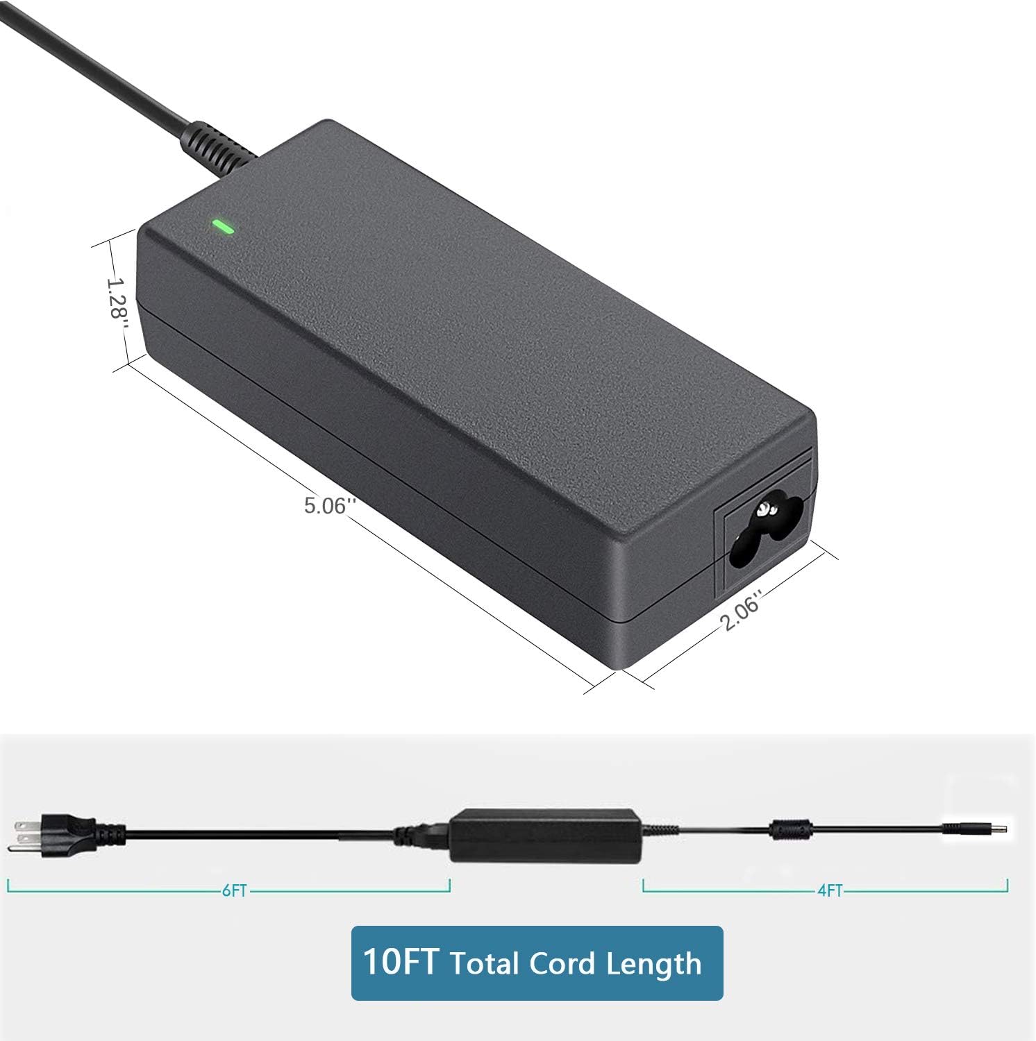 70% оƒƒ Dіѕсоunt Replacement AC Charger Adapter Fit for Dell Latitude 3410 3510 Laptop Power Supply Cord