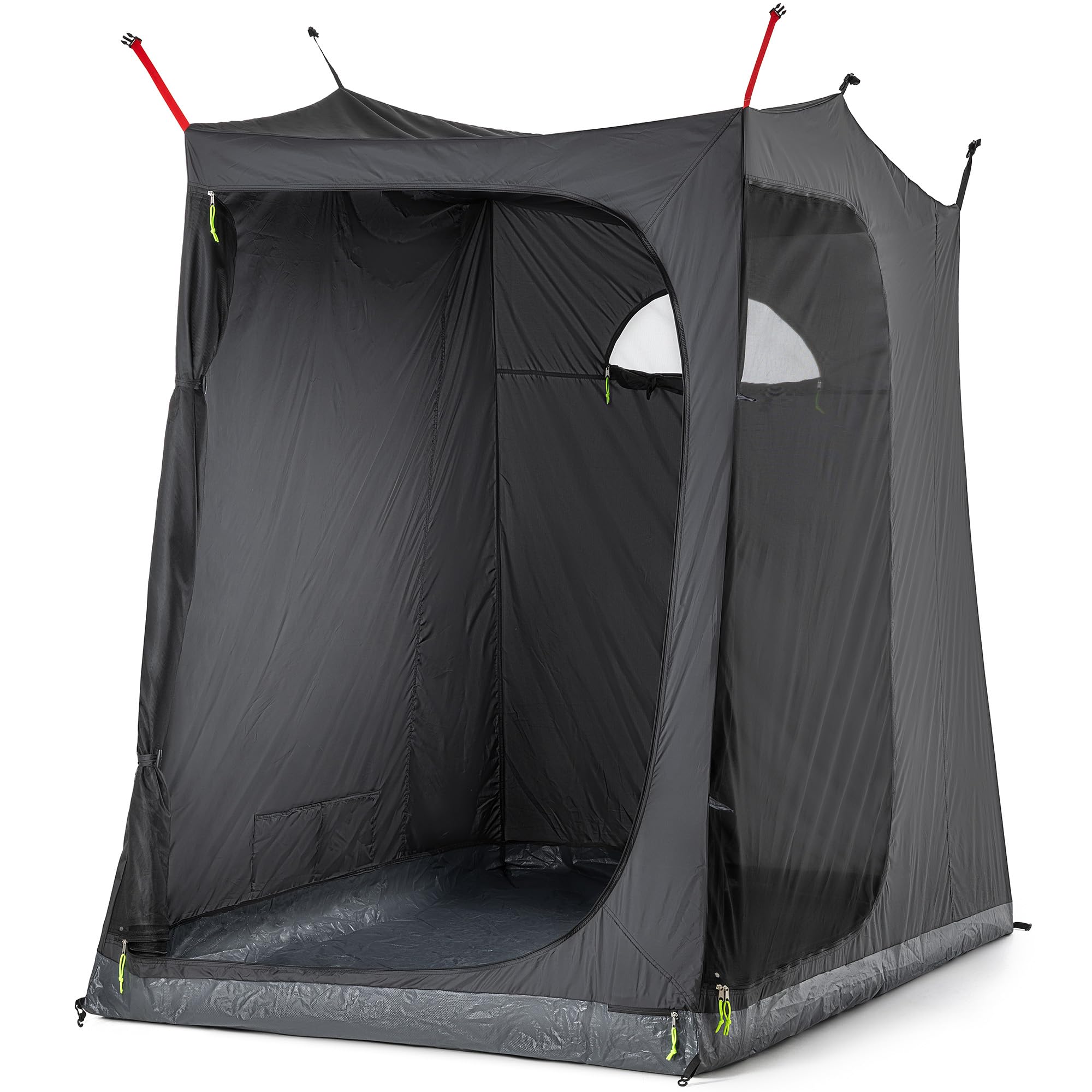 Trail Driveaway Awning Bedroom Pod, Darkened Dark Zone Fabric, 2 Berth for Double Airbed, Sewn In Groundsheet, Side & Front Facing Doors, Pockets, Cable Access, Easy to Fit (135cm x 200cm x 180cm)