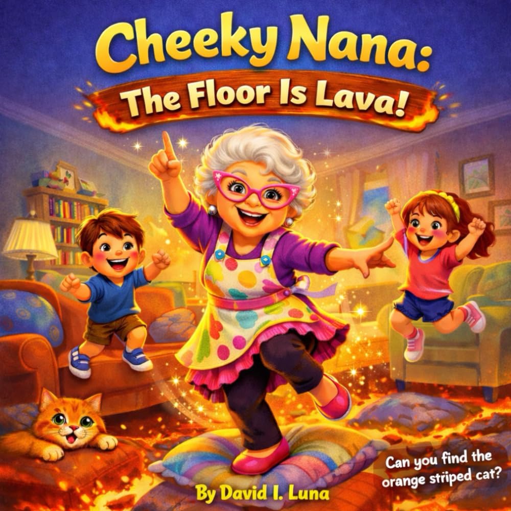 Cheeky Nana, the floor is lava