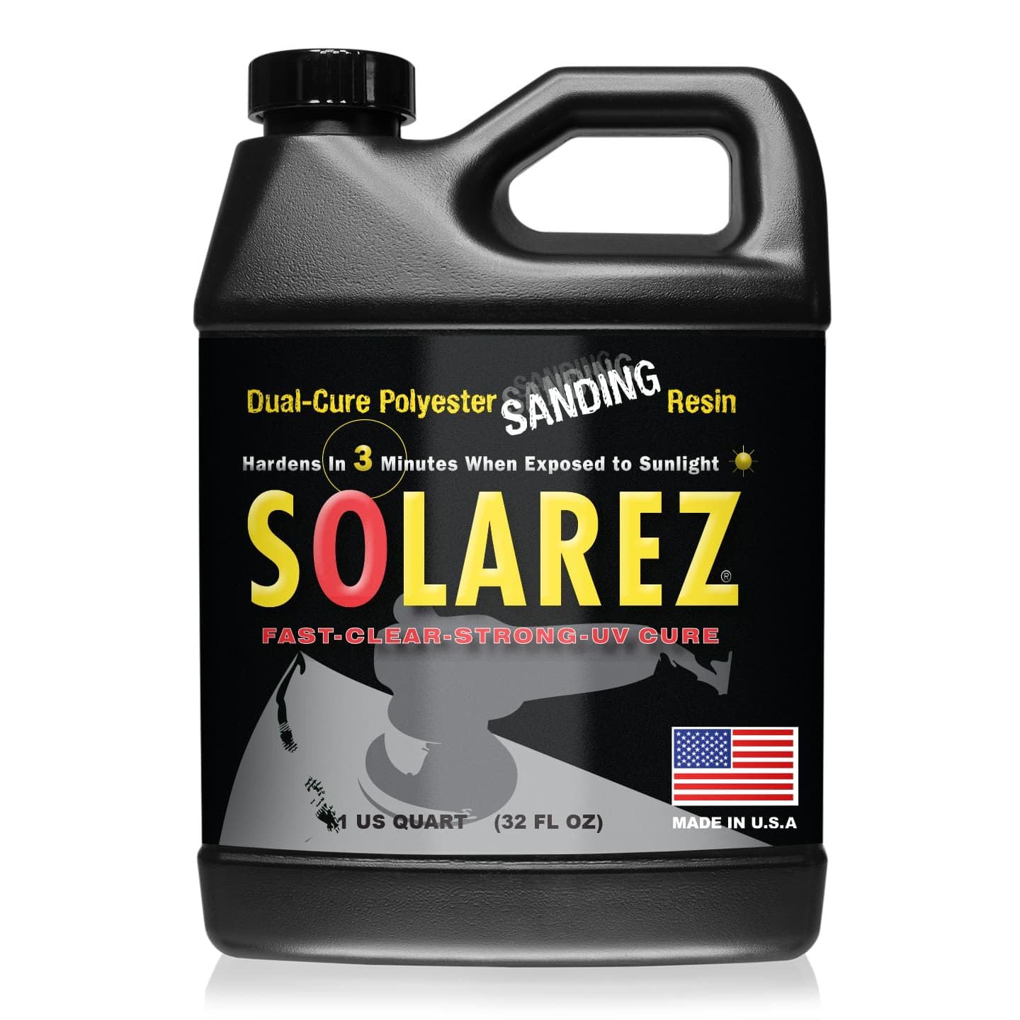 Solarez Polyester UV Sanding Resin: Quart