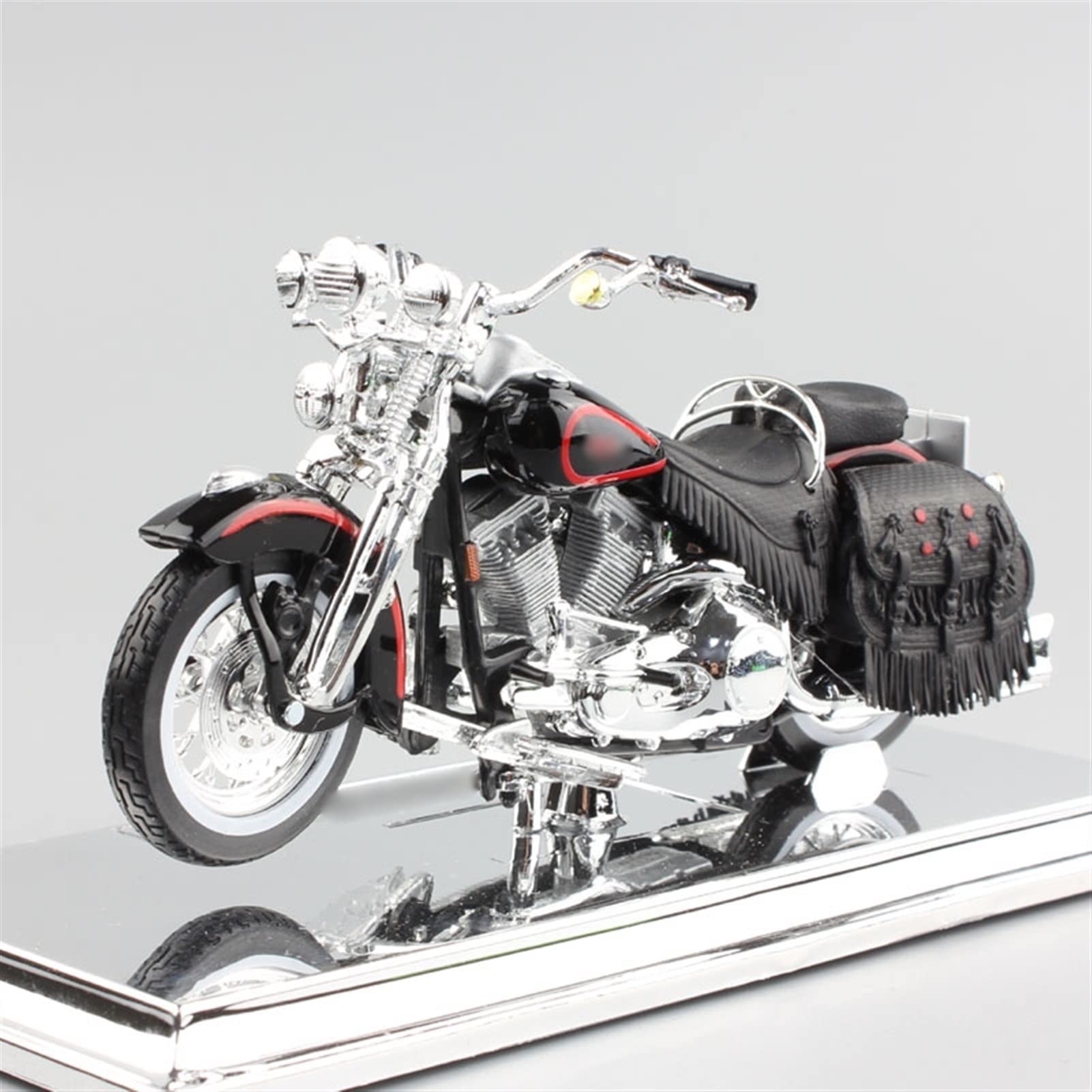 Maßstab 1:18 Retro 1998 Für Harley FLSTS Heritage Springer Old Boy Motorrad Diecasts Spielfahrzeuge Modell Spielzeugauto Erwachsene Favoriten