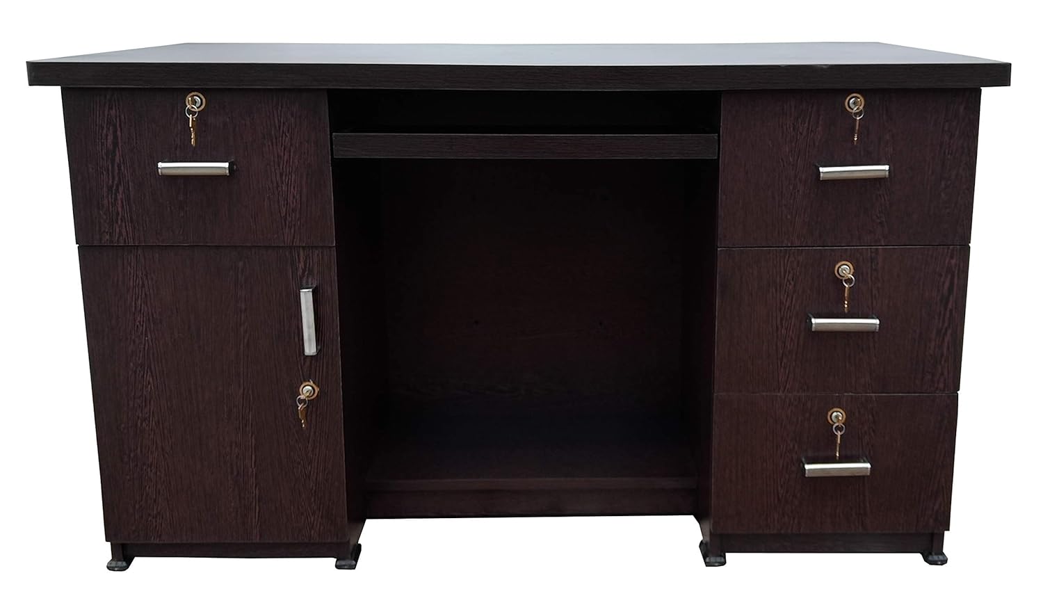 Durafur Office Executive Table with Multi Storage Space Amazon.in