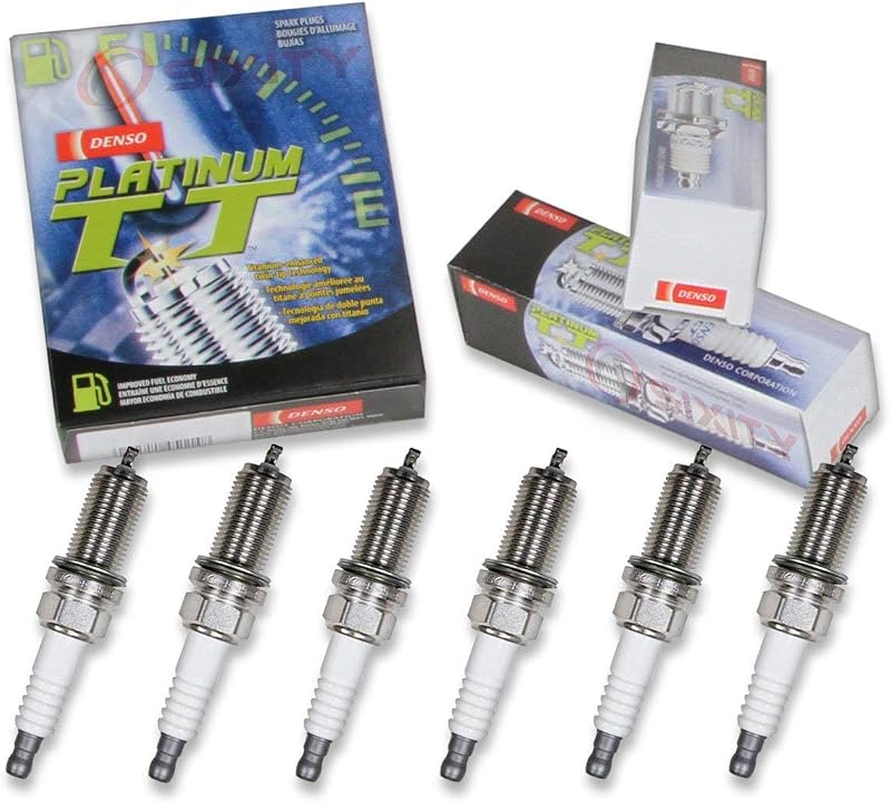 6 PCSNEW -- DENSO #4503 PLATINUM T T Spark Plugs -- PK16TT