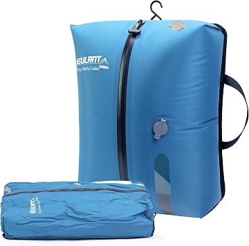 EULANT Professional IP67 Reusable Vacuum Bags for Luggage,Vacuum Seal Bag for Clothing Travel,Waterproof Compression Packing Bags Space Saver Bag for Backpack Travel and business tripNo Pump