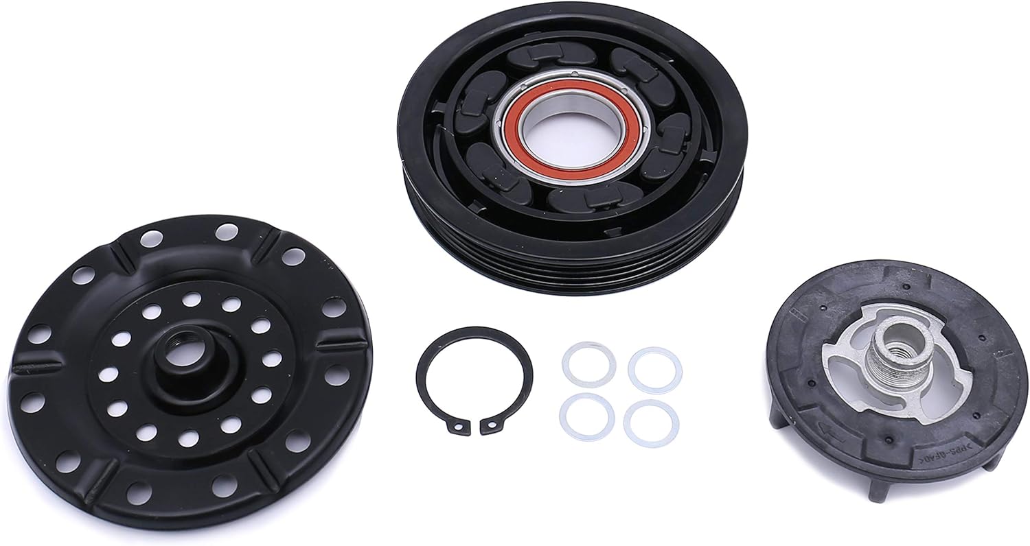 FKG AC Compressor Clutch Assembly Kit 88310-52481 fit for 2007-2010 Toyota Yaris 1.5L