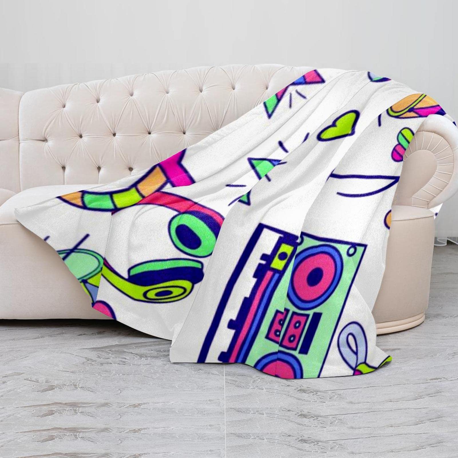Coperta in pile punk Street Dance Music