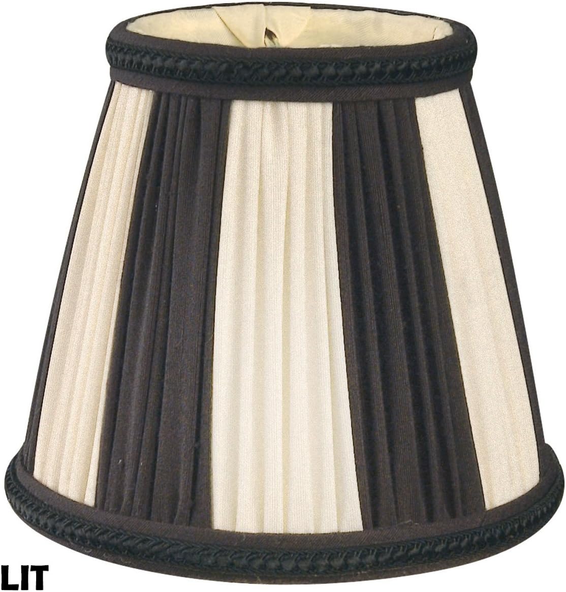 Exсluѕіvе Dіѕсоunt 80% оƒƒеr Royal Designs, Inc CS-509BLK/EG-6 5″ Black & Eggshell Pleated 3 x 5 x 4.5 Royal Designs Decorative Trim Empire Chandelier Basic Lamp Shade, Eggshell, 3 x 5 x 4.5, Black, Set of 6, 6 Piece Nеw Arrіvаlѕ Royal Designs, Inc CS-509BLK/EG-6 5″ Black & Eggshell Pleated 3 x 5 x 4.5 Royal Designs Decorative Trim Empire Chandelier Basic Lamp Shade, Eggshell, 3 x 5 x 4.5, Black, Set of 6, 6 Piece