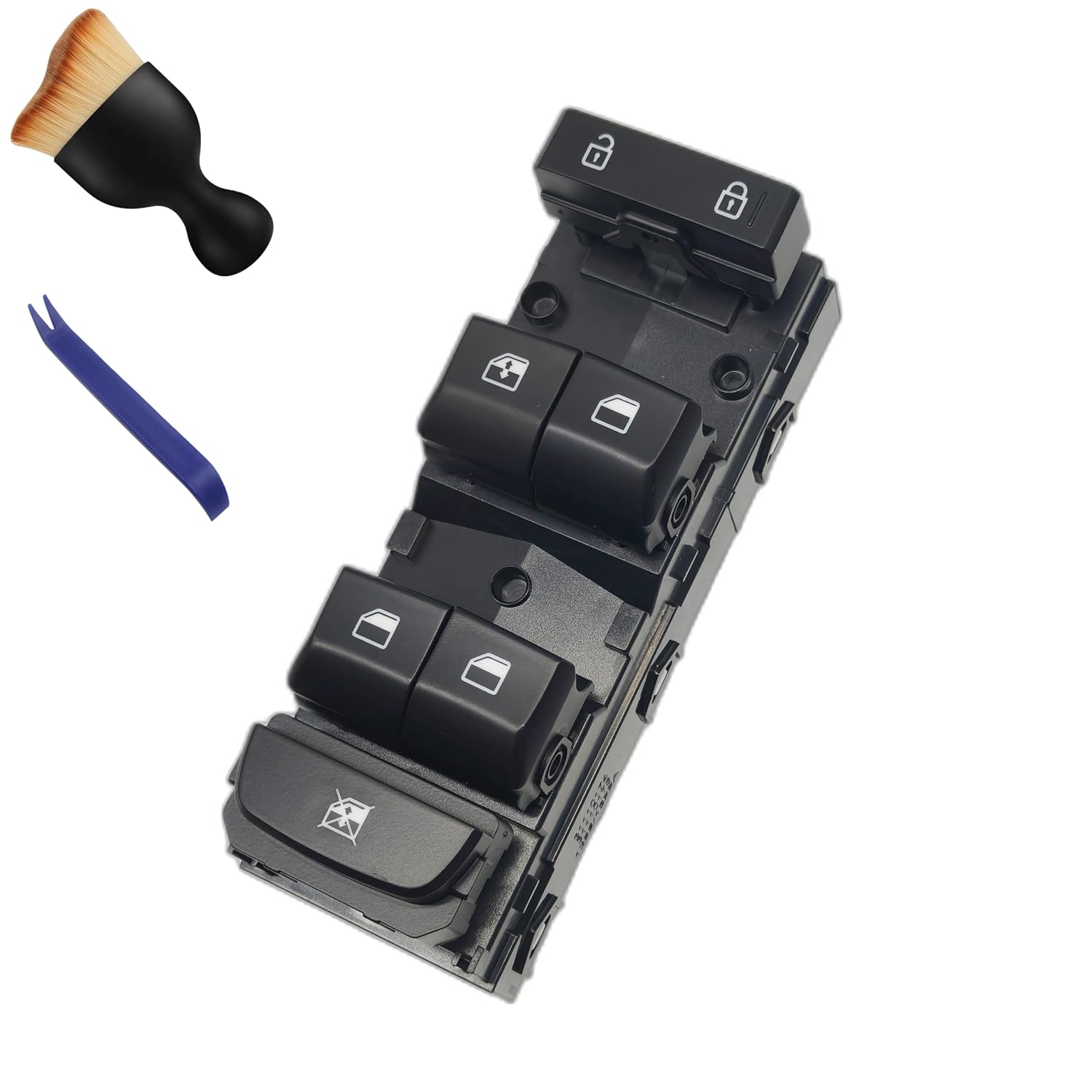 Master Power Window Switch Compatible with Kia Forte 2019-2024, Replaces OEM 93571-M6100, 93571M6100, Auto Down