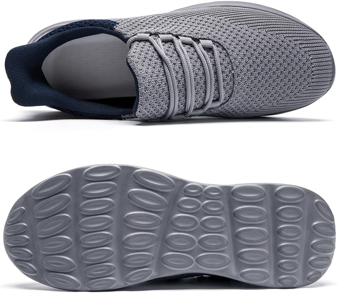 VGPSFN Mens Trainers Running Walking Shoes Tennis Sport Gym Sneakers Casual Comfortable Lightweight Non-Slip Breathable Fashion Workout Shoes 6 71s7D42JJwL. AC SL1200