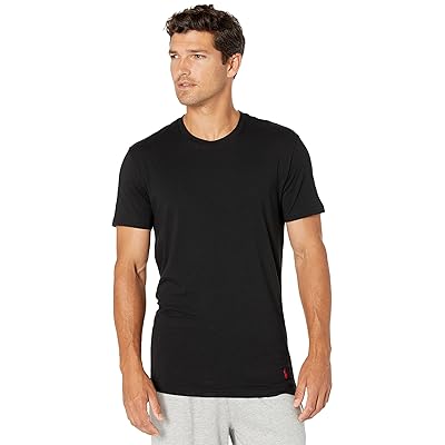 Polo Ralph Lauren 4D Flex Lux Cotton Blend Short Sleeve Undershirt Crews 3 Pack Men