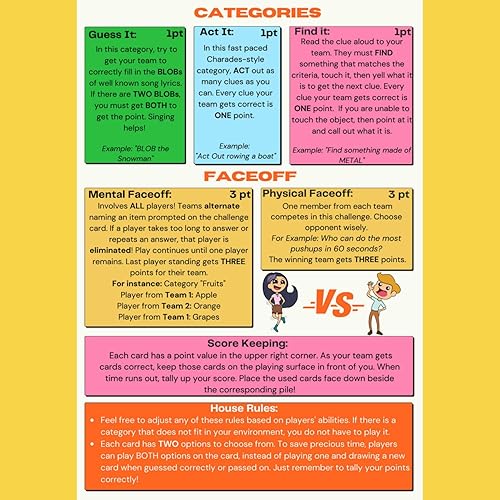 Miniatura 6 de Enfrentamiento familiar | Divertido juego activo destinado a ponerte en movimiento con la familia Holderness - Lo mejor para jugar con la familia