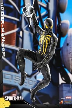 Hot Toys 1:6 Spider-Man Anti-Ock Suit,Multicolor,18 Inch,HT907092