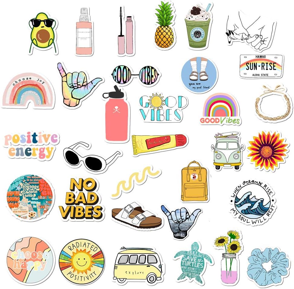 Hydro Flask Stickers Waterproof Trendy Vinyl Australia Ubuy
