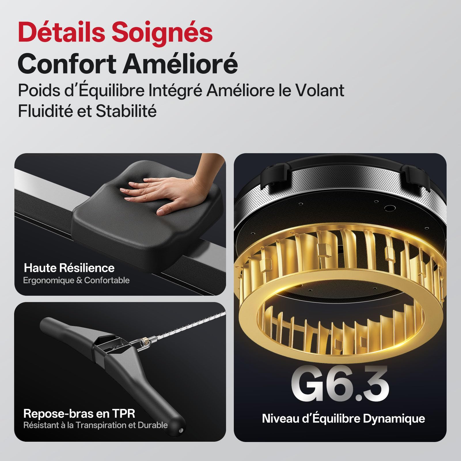 PASYOU Rameur d'appartement à Résistance Aérienne pour La Maison avec Kinomap APP, Rameur Professionnel Musculation pour Intérieur avec Écran Intelligent, Capacité de Poids 150 KG, Stockage Facile