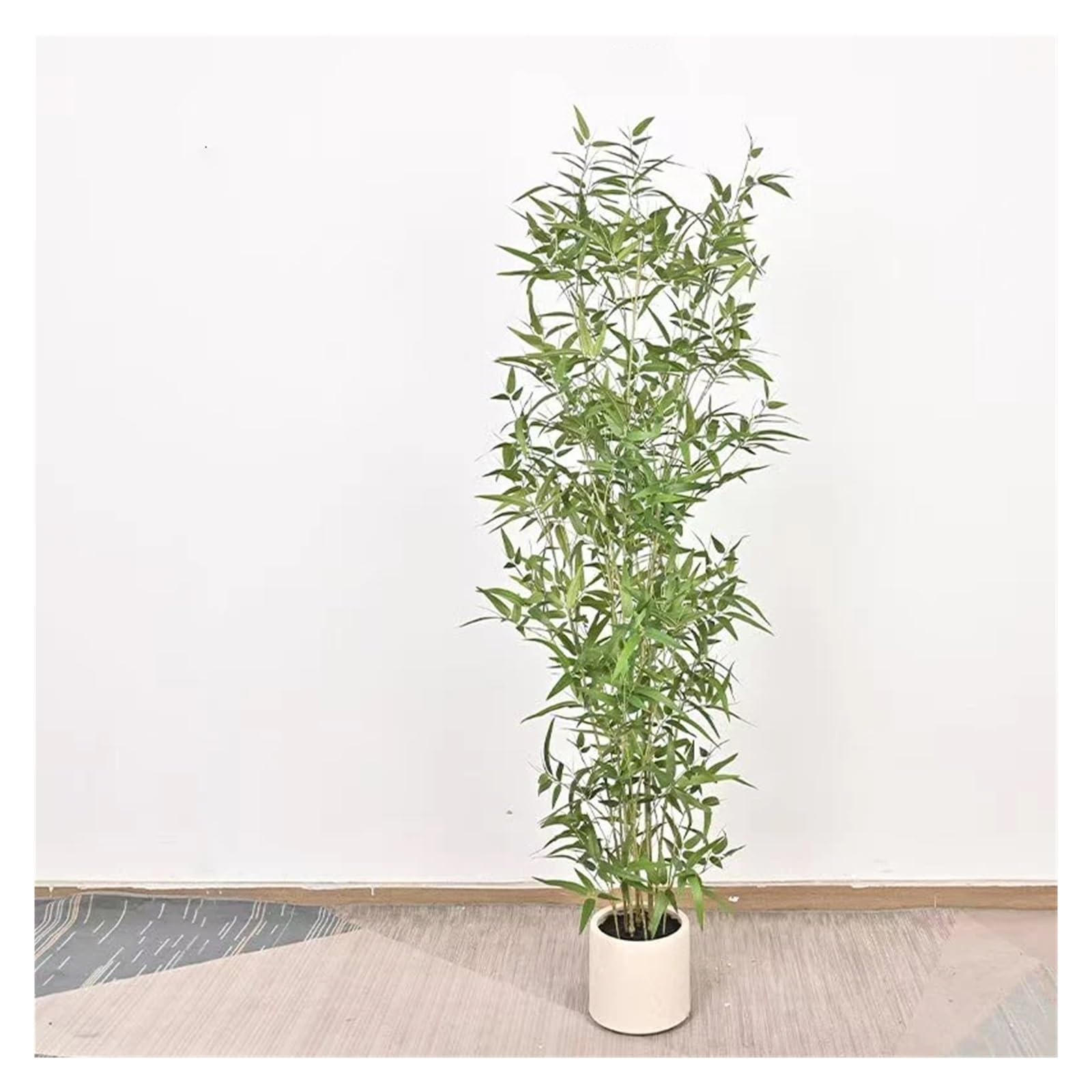 Künstliche Tannenzweige 70–150 cm große künstliche Palme, Tropische Pflanzen, Kunststoffblätter, großes Baumlaub for die Dekoration von Haus, Garten, Geschäft(100cm)