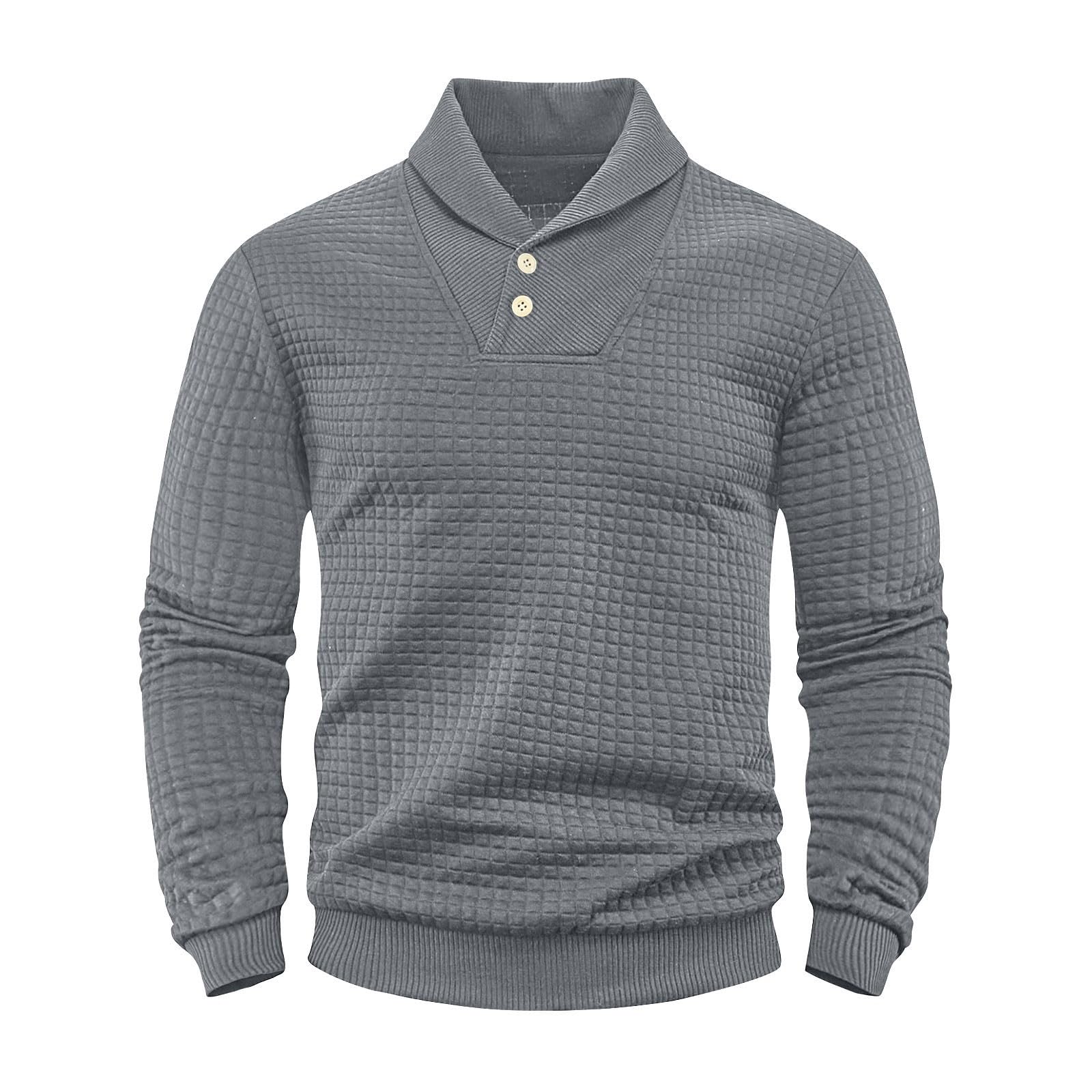 Chaquetones Hombre Invierno Sudadera Acolchada De Un Hombre, Suéter Informal Punto Manga Larga con Cuello Alto Y Alto. Mallas Futbol Ropa Deportiva Camisas Sin Mangas Muscle Fit Caza