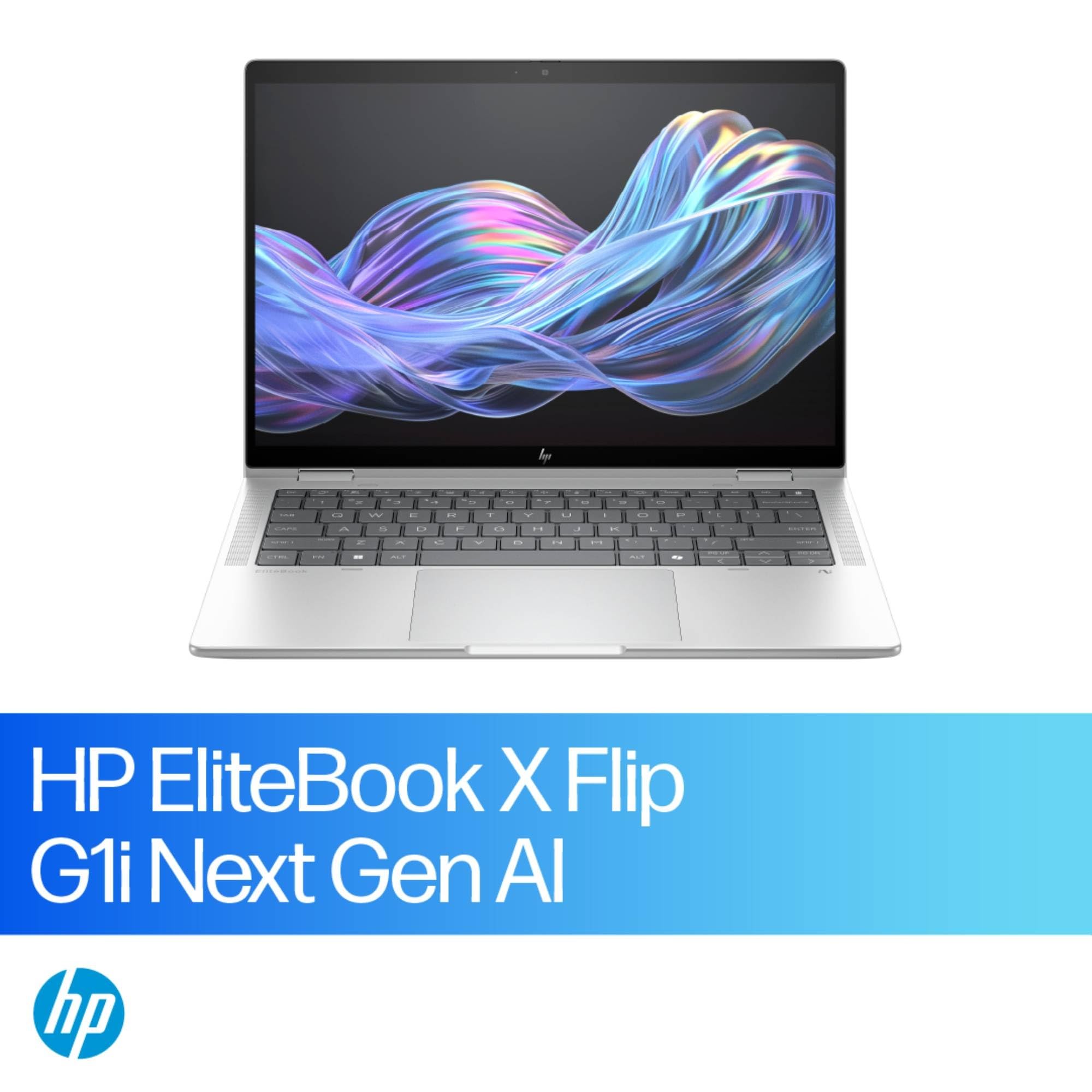 HP EliteBook X Flip G1i Convertible Intel Core Ultra 7 258V Intel Evo Edition AI PC 32GB RAM 1TB SSD 14" 2.5K 120Hz Windows 11 Pro