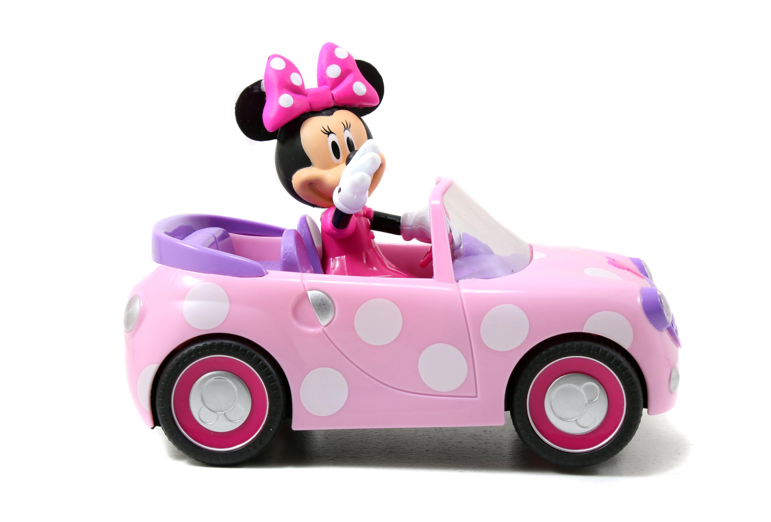 Jada - Disney Funko Minnie Roadster - do przodu i do tyłu - figurka w zestawie - 3-letnia licencja