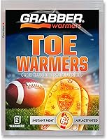 Vista 2 de Grabber Paquete económico de 8 pares de calentadores de dedos Game Day
