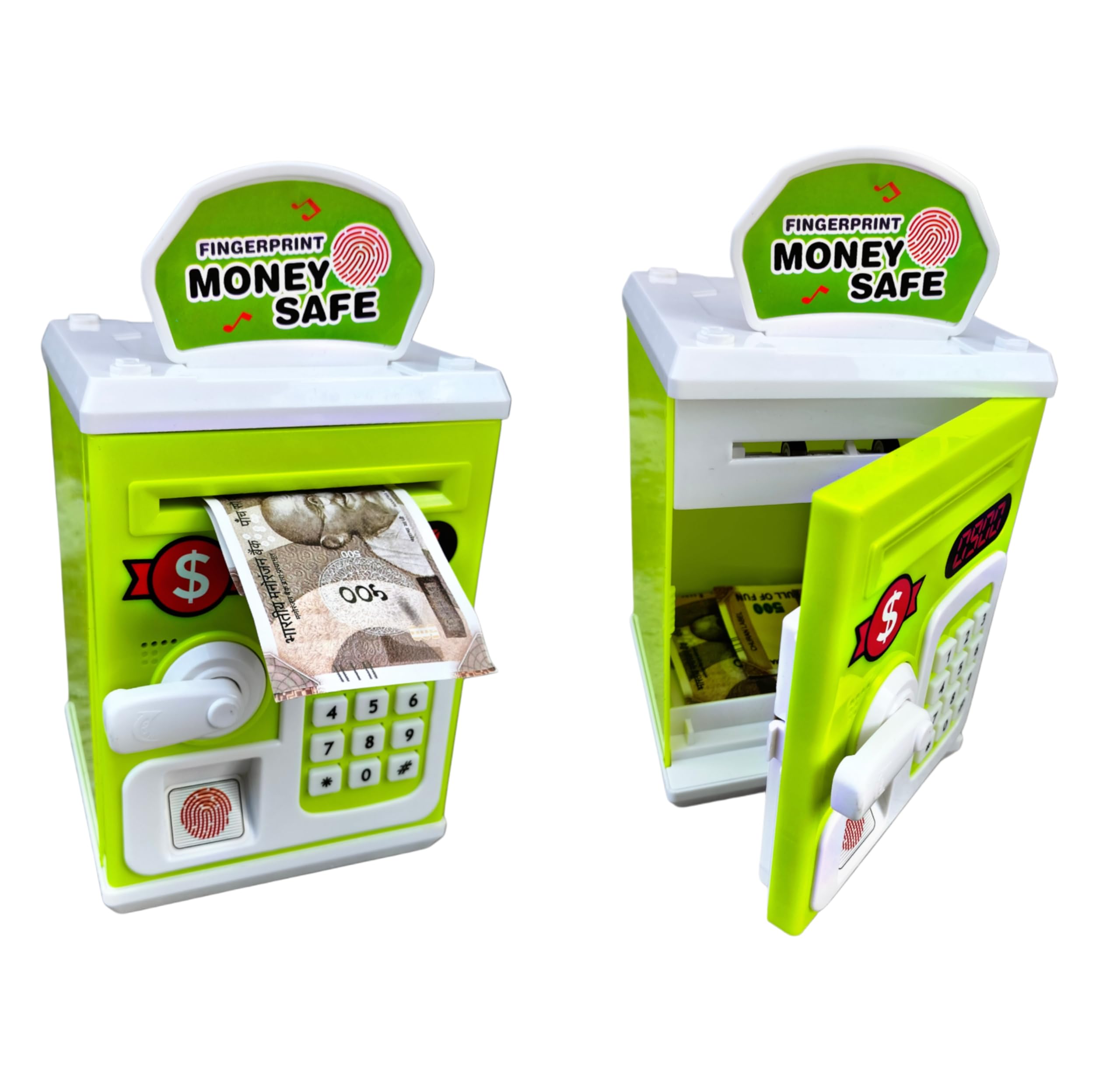 Ruhani Money Safe Piggy Bank (The Gullak) Toy for Kids and Adults