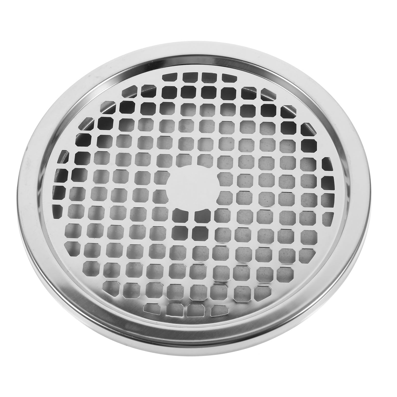 Cendrier en acier inoxydable avec grille d'extinction haut de gamme 25 cm