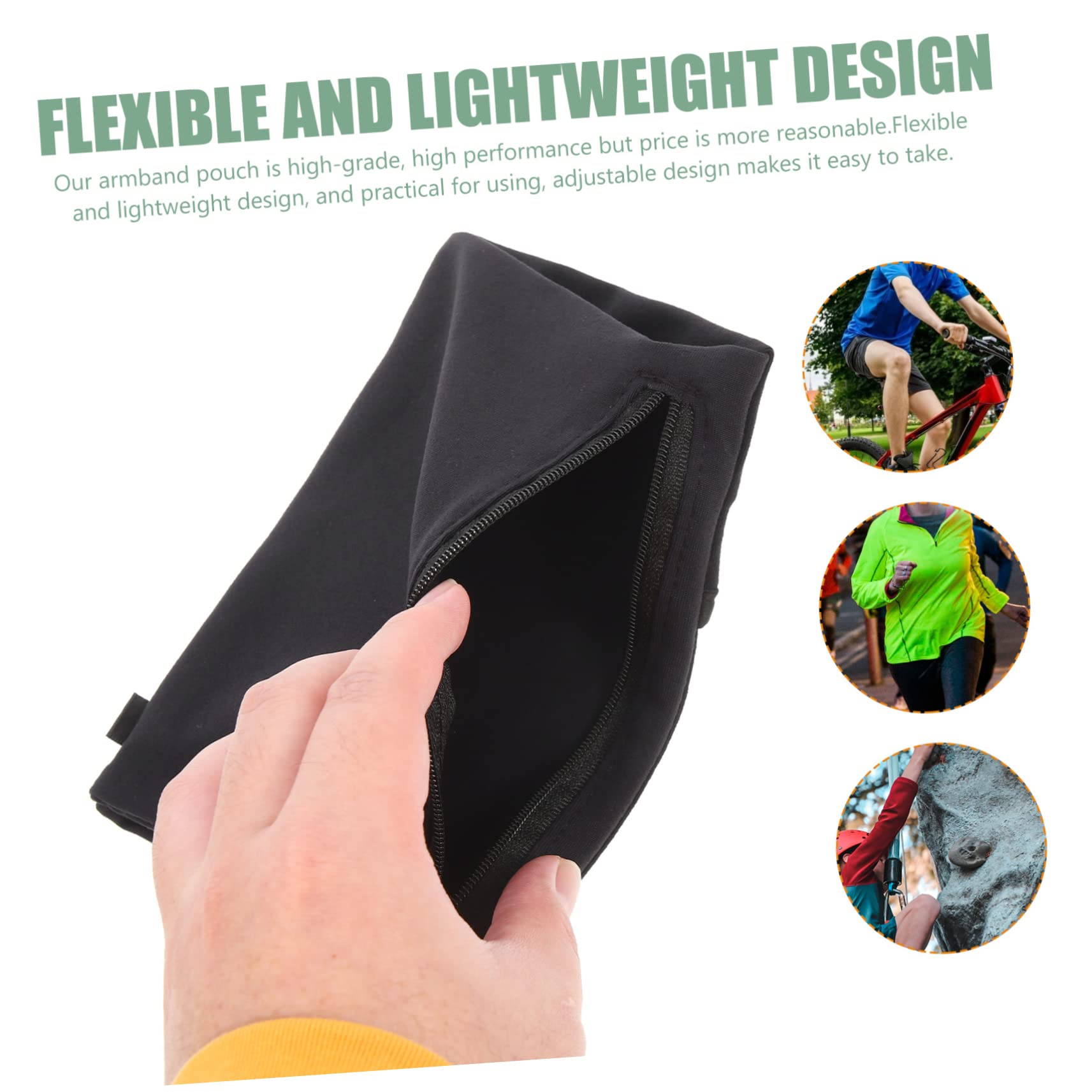 OSALADI 4stücke Sportliches Arm-Bag Für Handy Verstellbare wasserdichte Jogging-Handytasche Für Outdoor-aktivitäten Für Fitness Und Laufen