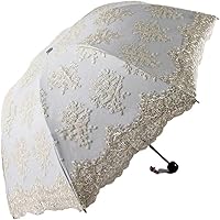 Vista 26 de Honeystore - Parasoles de encaje de flores para fiesta de boda, paraguas nupcial de encaje