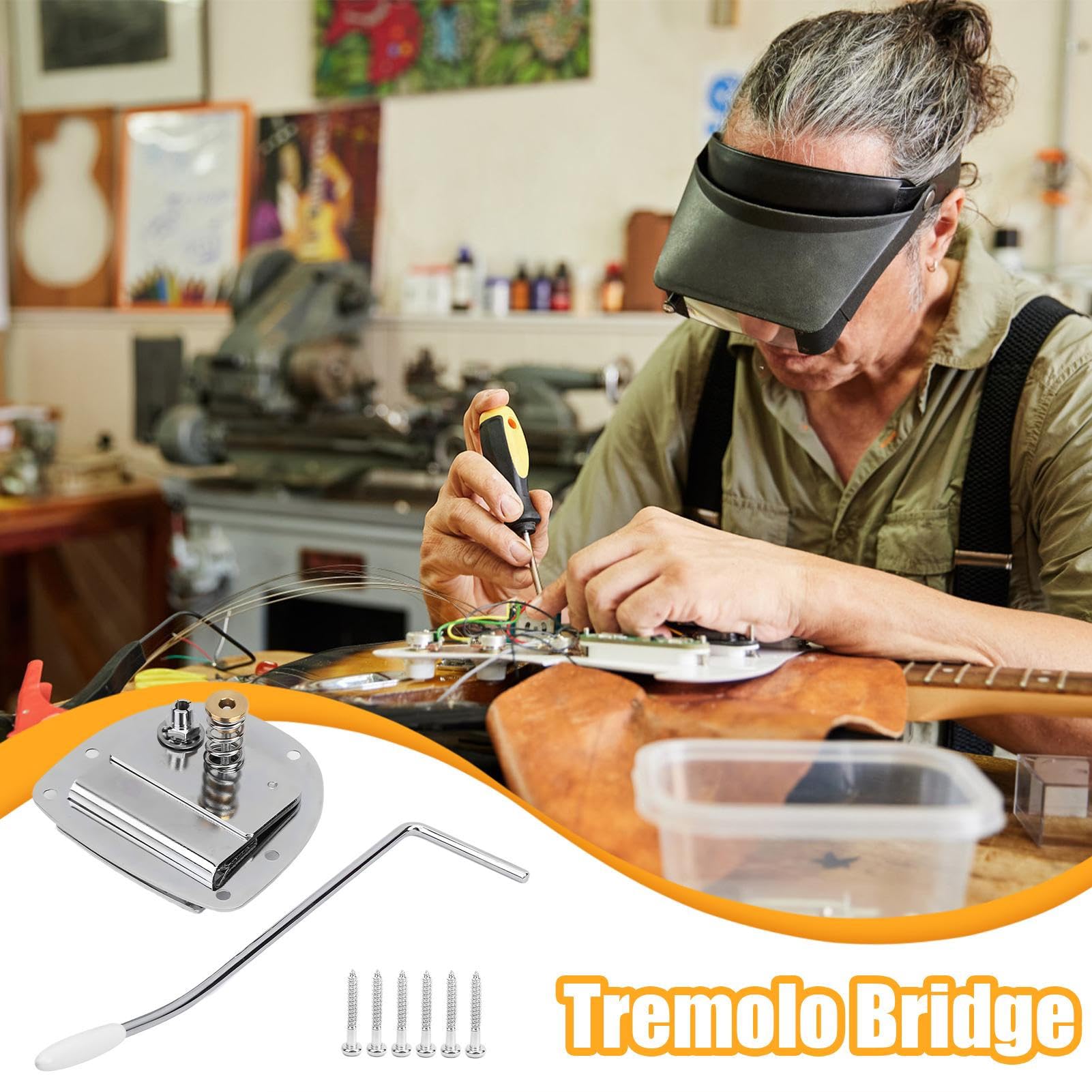 Puente Vibrato Para Guitarra Puente Para Guitarra Eléctrica