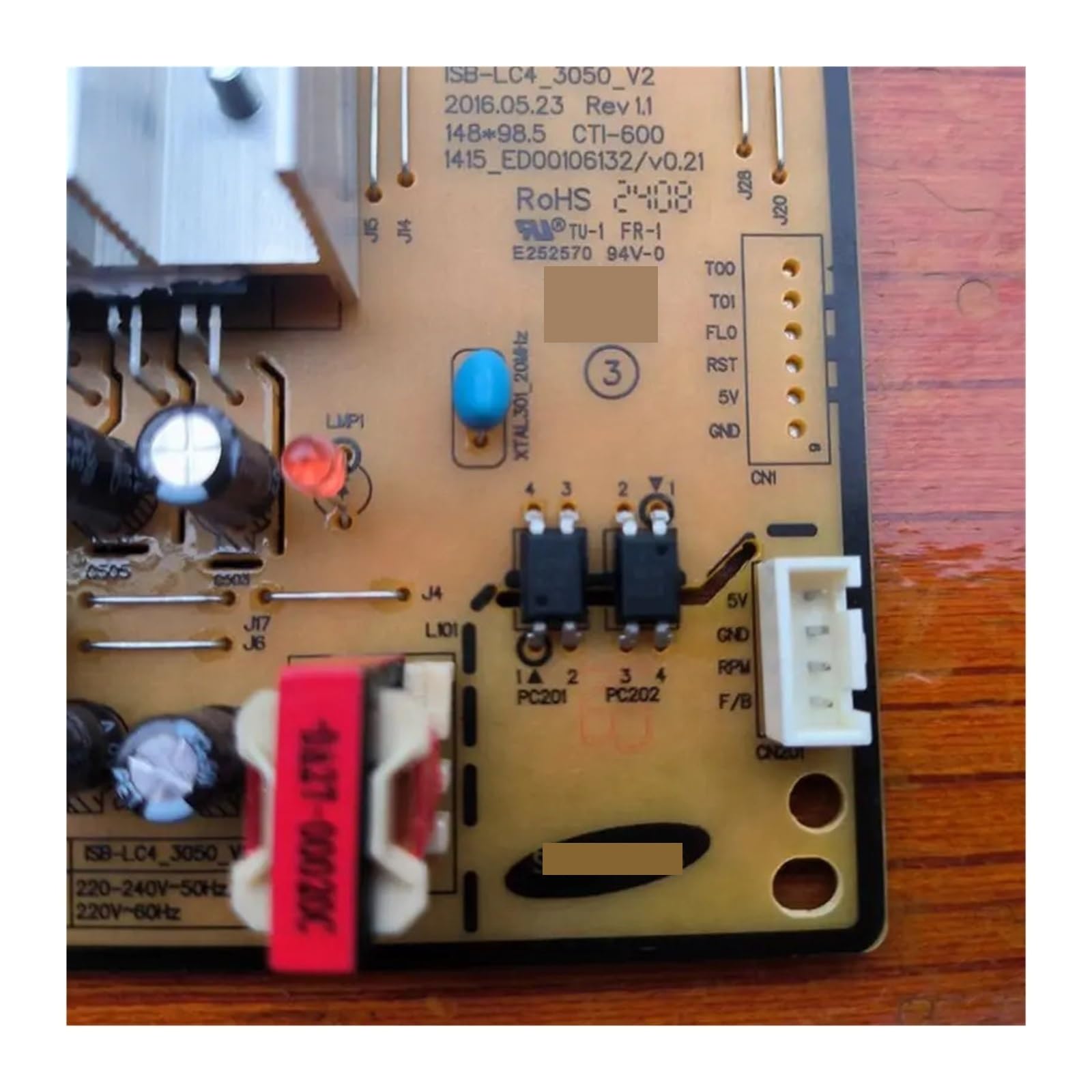 Refrigerator Inverter Board Control Drive Module Motherboard ，Compatible For Samsung， DA41-00814B Refrigerator Main Board Replacement Part