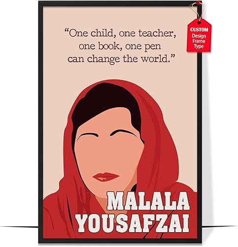 Miniatura 43 de LOLUIS Arte de Pared Inspirador, SIN MARCO 16x24 pulgadas Obra de Arte de Citas de Mujeres Empoderadas Dibujada a Mano, Decoración Motivacional