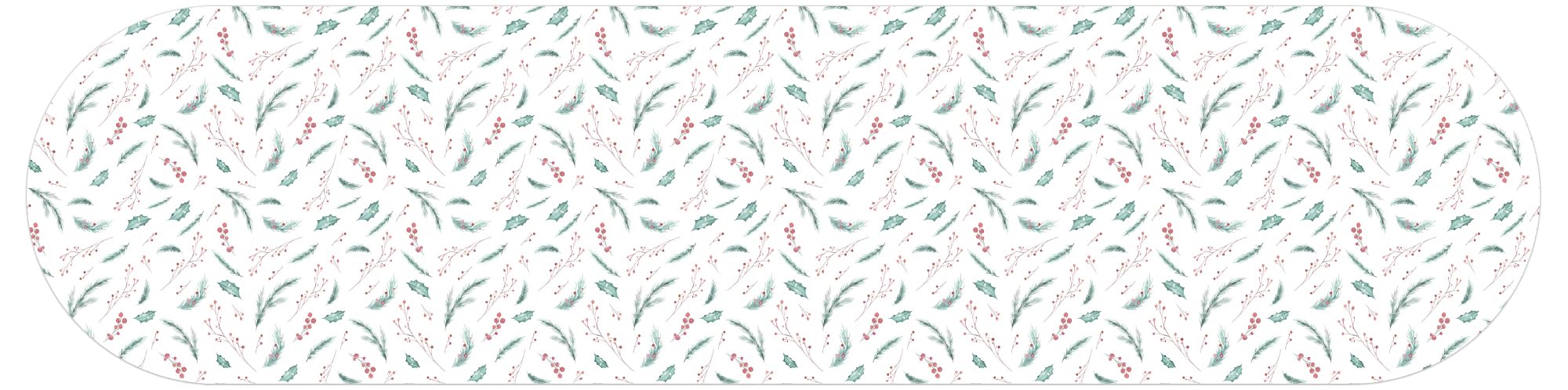Evergreen Round Table Runner 30x120cm