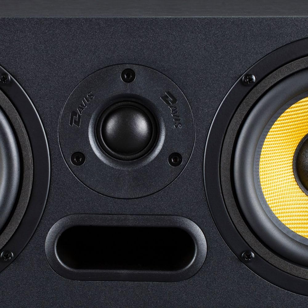 Davis Acoustics Mia 10 Noir - Centrale 2 Voies/3 Haut-parleurs
