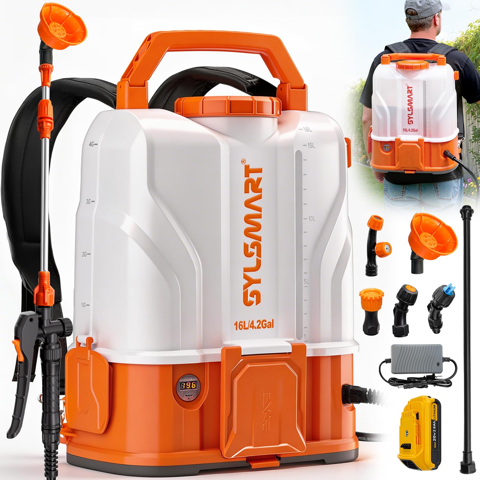 Rechargeable Battery Pack for Lawn Sprinkler product research image