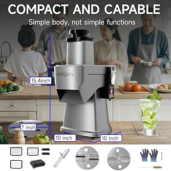 Amazon.com: 4 in 1 Electric Vegetable Chopper Automatic