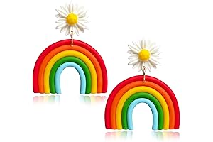 Smiley Face Dangle Earrings - The Perfect Accessory for a Joyful Summer