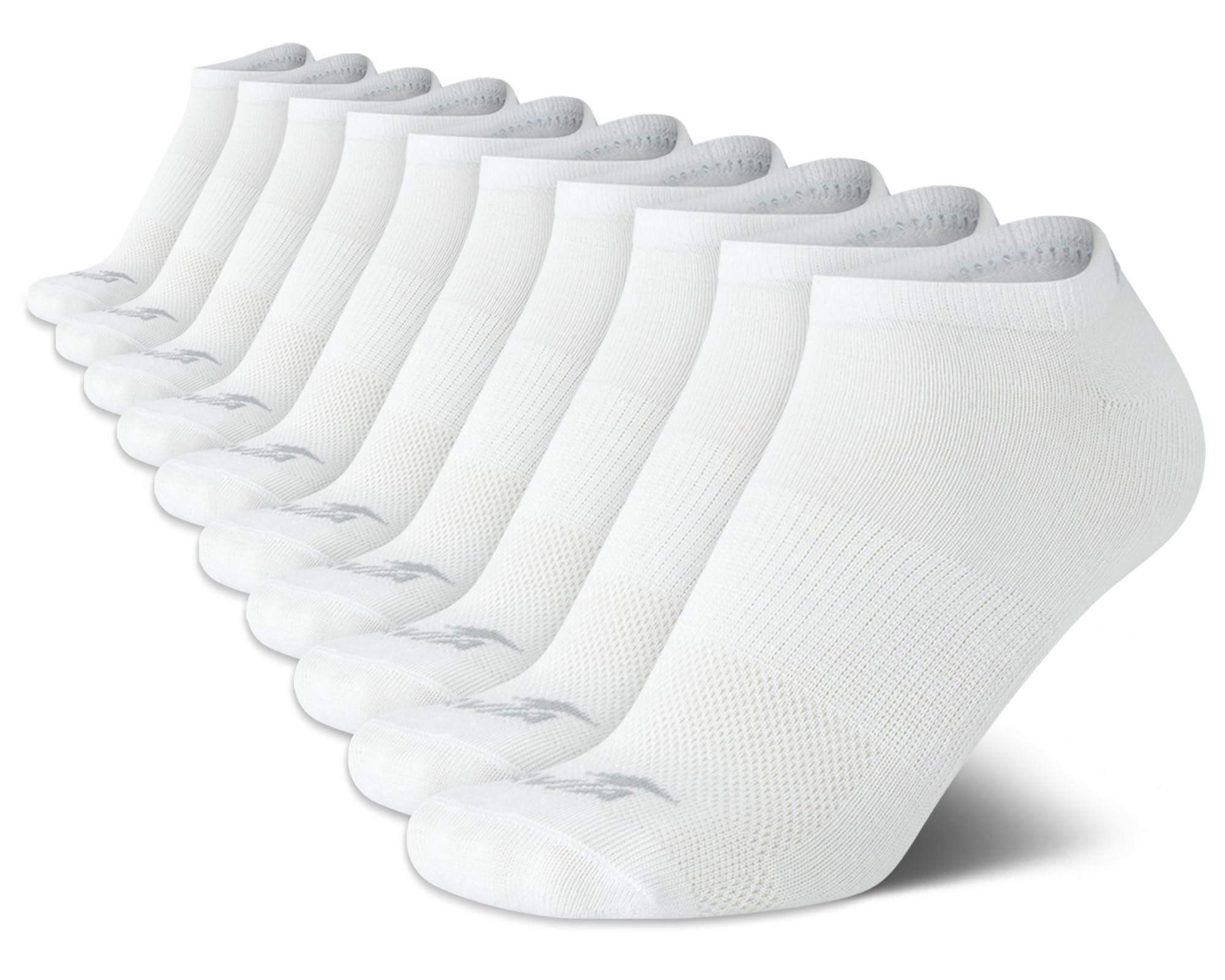 Avia Womens Low Cut Socks - 6/10 Pack Performance Stretch Cushioned Moisture Wicking Athletic No Show Socks for Women (4-12)