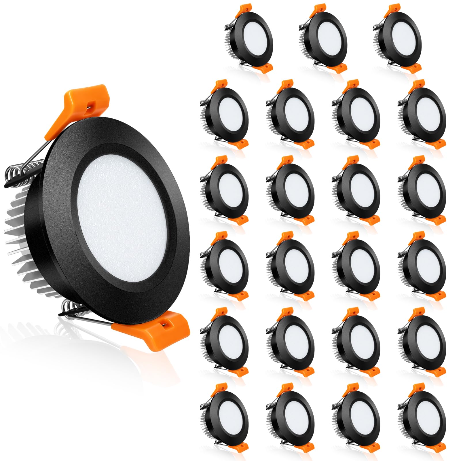 Smart WiFi LED Recessed Lights - RGB & Color Changing -11
