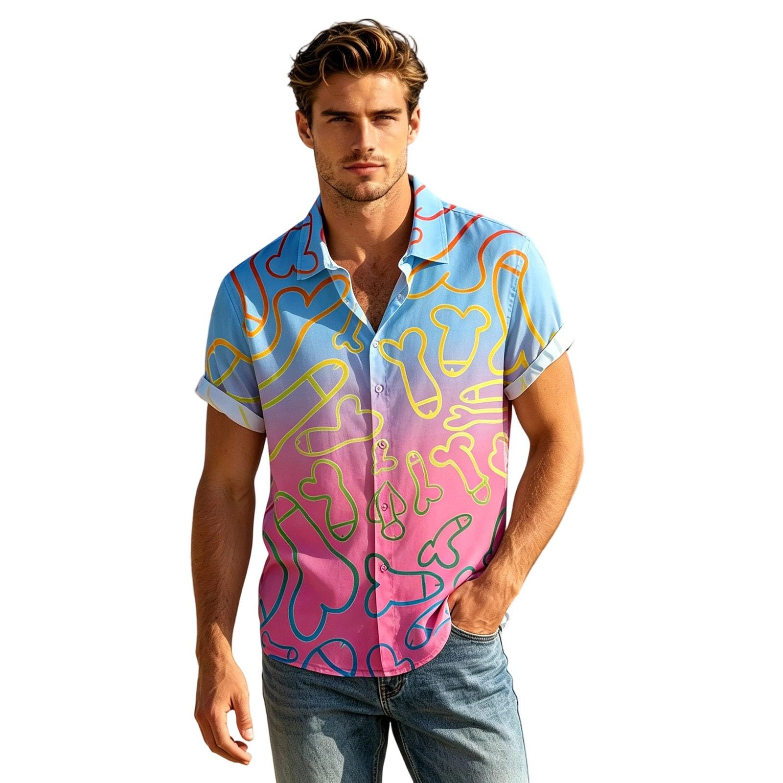 Tee Blanc Hauts Basiques Confortables Manches Longues Style Casual - 5