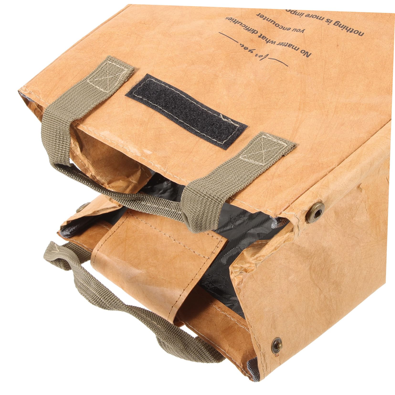 Cabilock 4er-box Bang Papiertüte Eisbeutel Bento-lunch-tasche Mittagessen Lunchbehälter Für Erwachsene Bento-papiertüte Arbeiter Kind Warmer Reis Lebensmittel Spezielles Kraftpapier