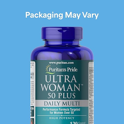 Miniatura 2 de Puritan's Pride Ultra Woman 50 Plus High Potency Performance Time Release Daily Multivitamin with Zinc, Dietary Supplement for Healthy Aging &