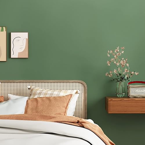 Miniatura 4 de WESTICK Papel tapiz de color morado oscuro de 394 x 15.75 pulgadas, papel adhesivo morado para escritorio, papel adhesivo autoadhesivo impermeable,