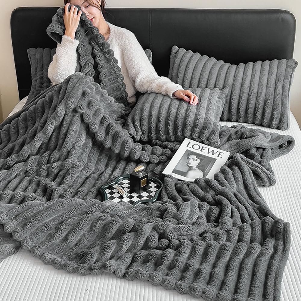 NUODWELL Soft Fluffy Throw Blanket - Image 2