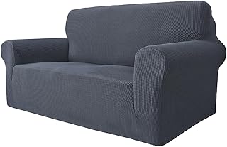 GRIFEMA High Stretch Sofa Cover 2 Seater Sofa Throw Jacquard Elastic Sofa Cover for…