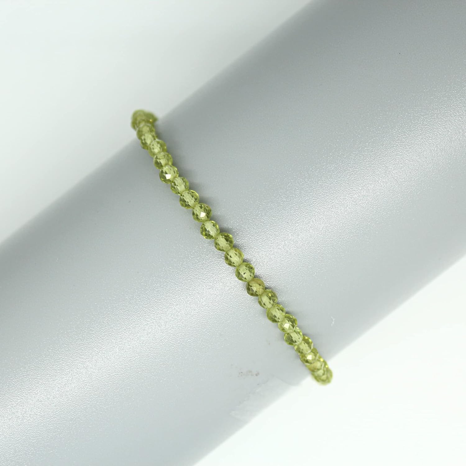 Gempires Natural Lightweight Gemstone Beaded Bracelet Handmade Crystal Jewelry Hypoallergenic 8 Inch Gold Plated Simple Dainty Jewelry For Women