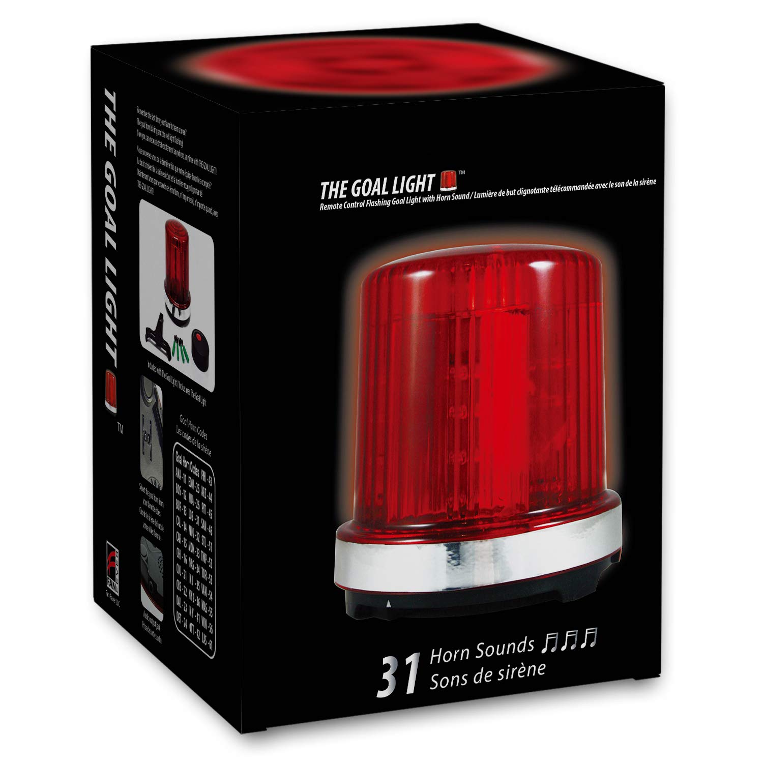Buy Fan Fever The Original Goal Light Pro Hockey Red Light Horn Sounds of All 31 Teams
