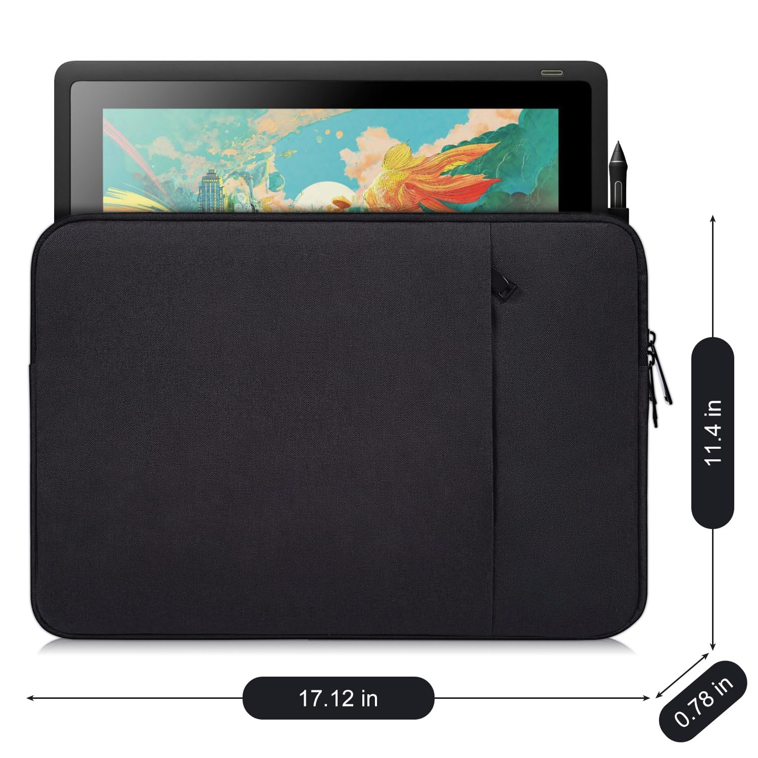 Amazon.com: Wacom Cintiq 16/17 Sleeve Bag - Compatible with Wacom