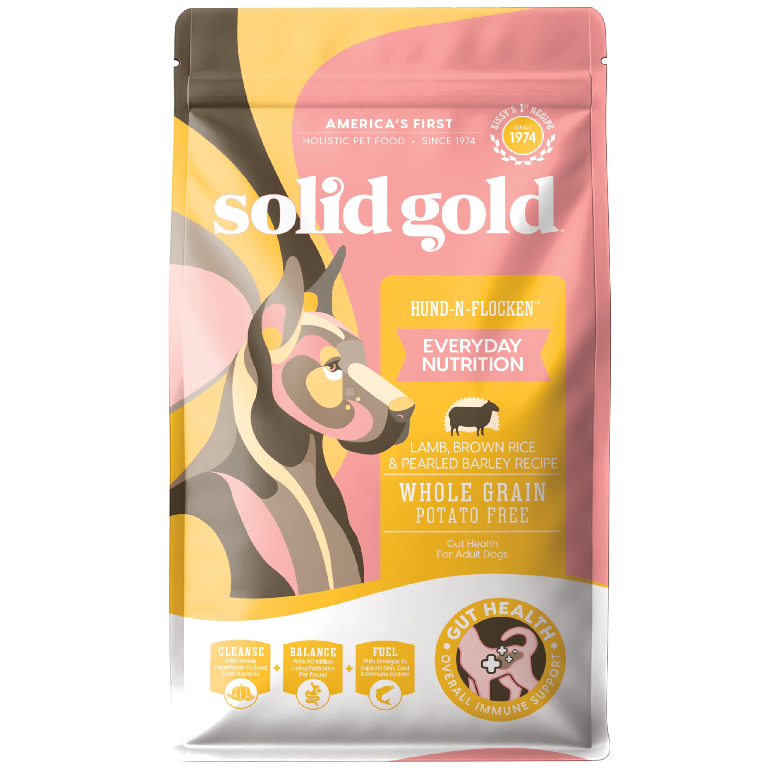 Solid Gold Hund-N-Flocken Dry Dog Food