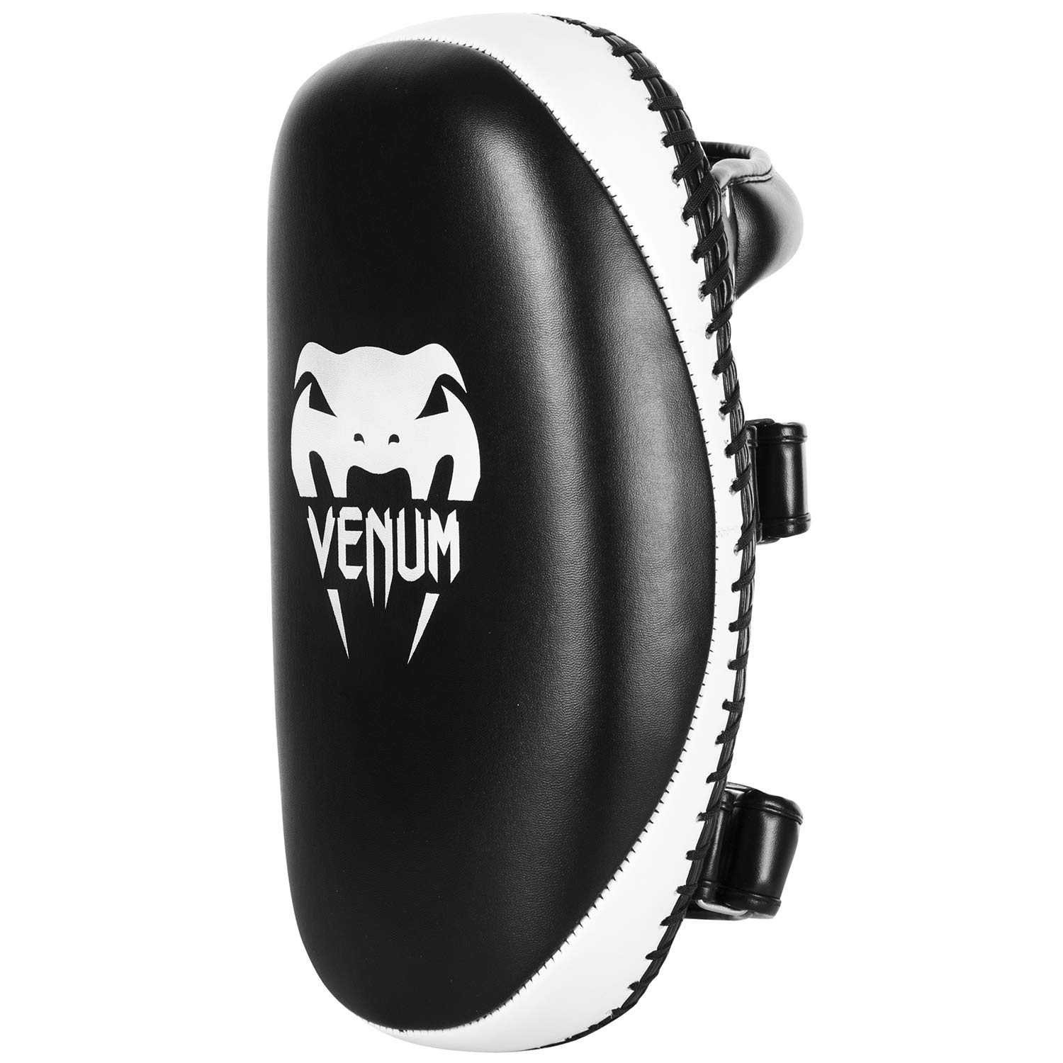 Venum Skintex Leather Light Kick Pad (Pair), Black/White