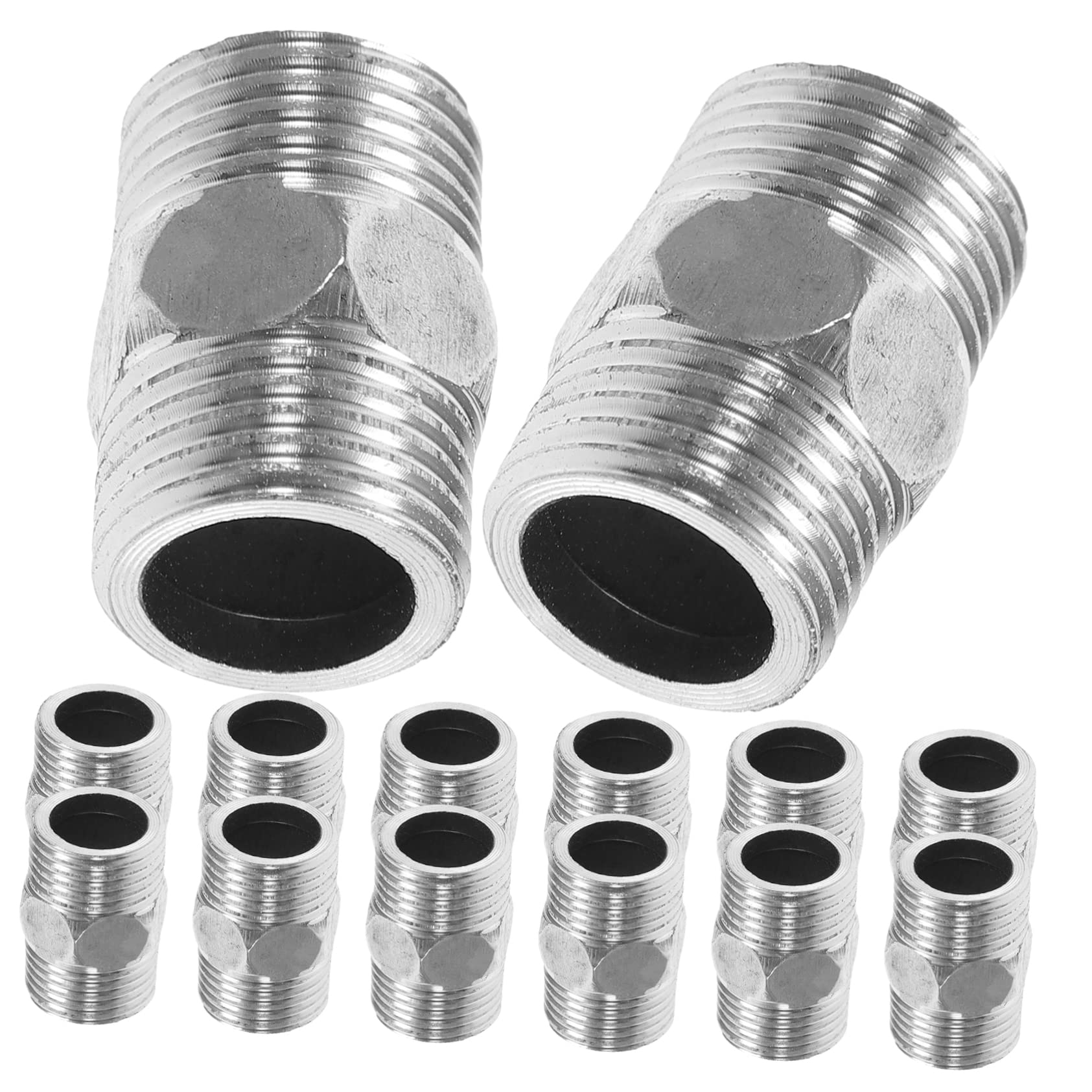 Veemoon 4 Set Connettore Flessibile Acciaio Inox Raccordi Per Tubi Resistente E Impianti Idraulici 10 Pezzi*4